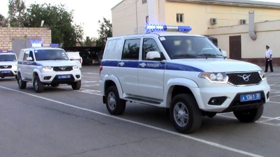 Астраханские полицейские получили новые патрульные автомобили